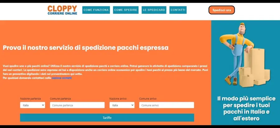 Cloppy.it: il comparatore italiano per spedire con corrieri italiani